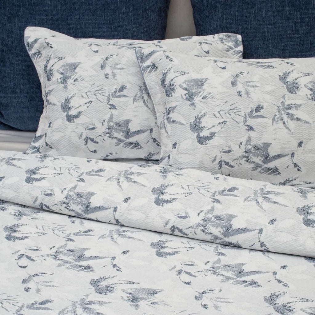 Funda Nordica Hoja Celeste