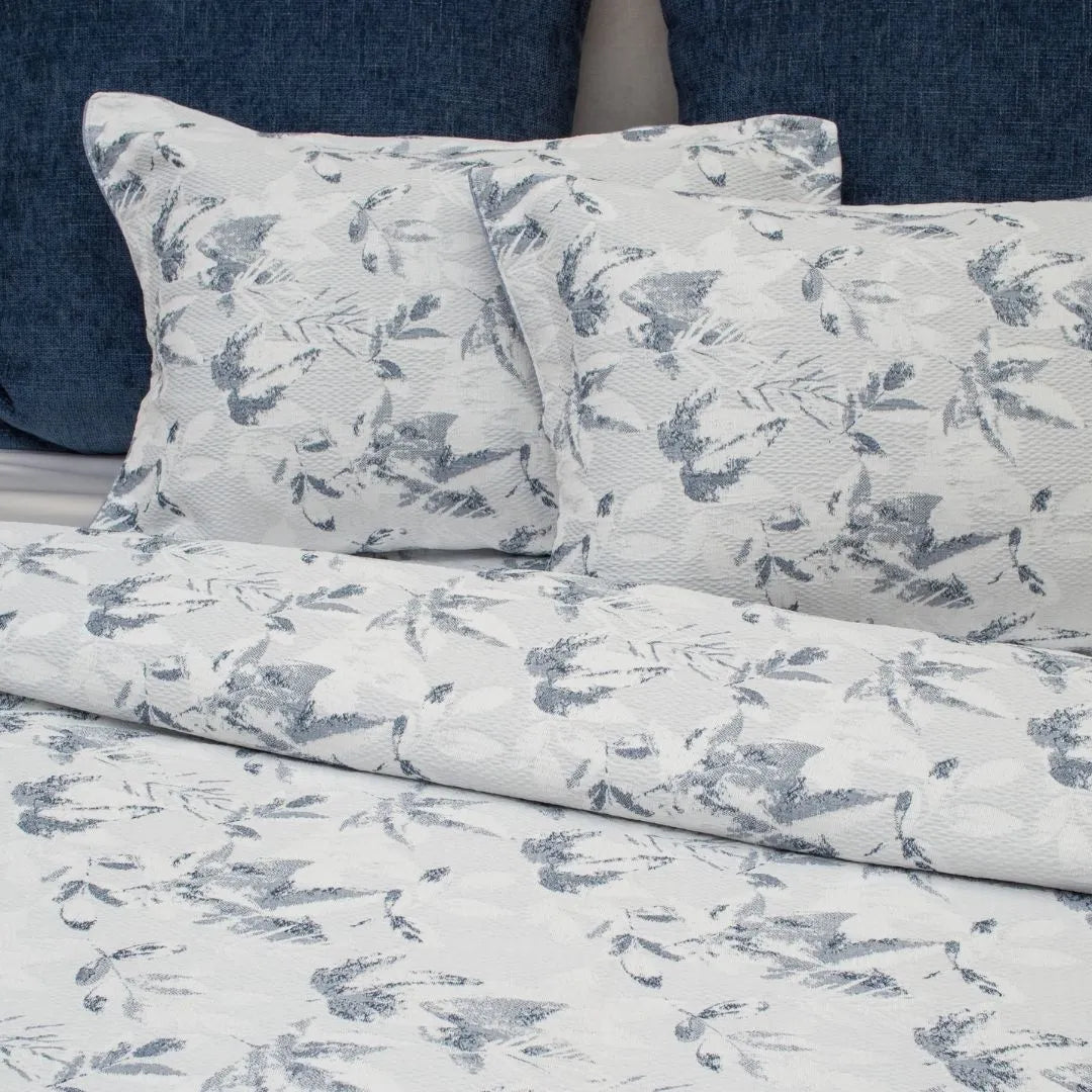 Funda Nordica Hoja Celeste