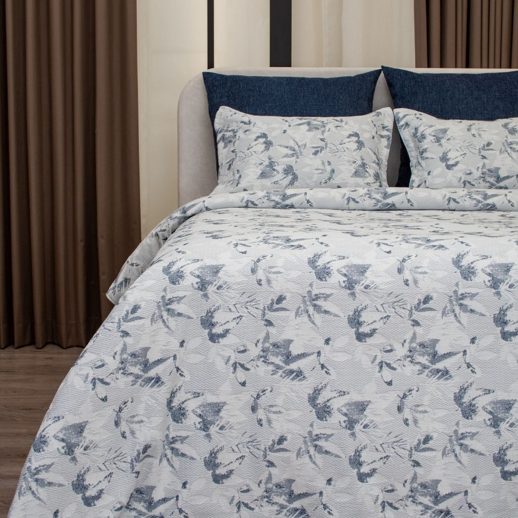 Funda Nordica Hoja Celeste