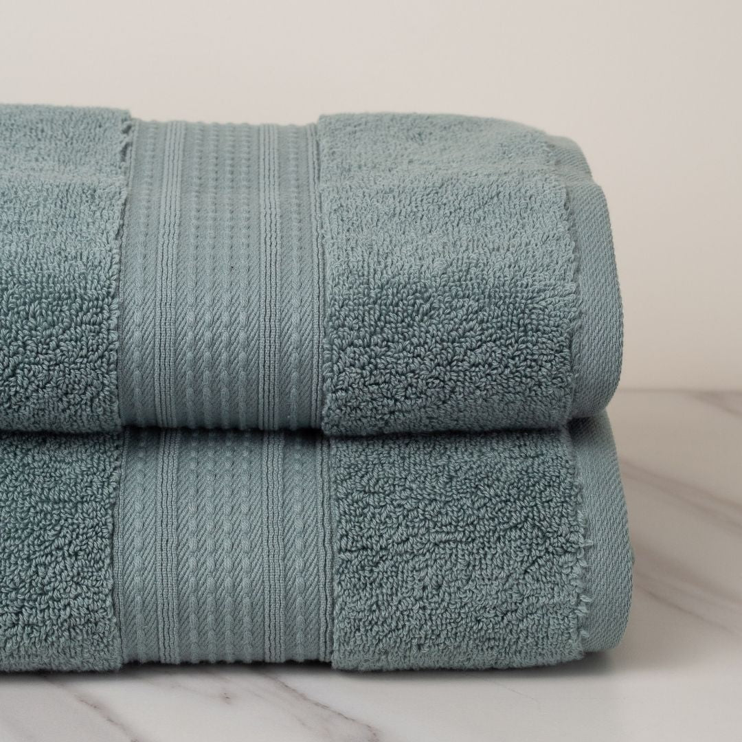 Toalla Set x2 Turqui 600 gr Algodón